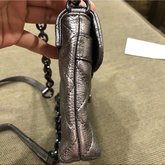 Calvin Klein Leather Crossbody Shoulder Bag Purse - Picture 11 of 16